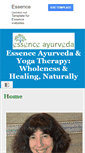 Mobile Screenshot of essenceayurveda.com